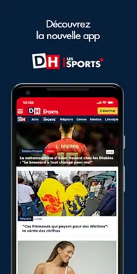 DH Les Sports + android App screenshot 12