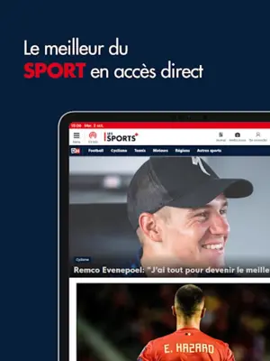 DH Les Sports + android App screenshot 3